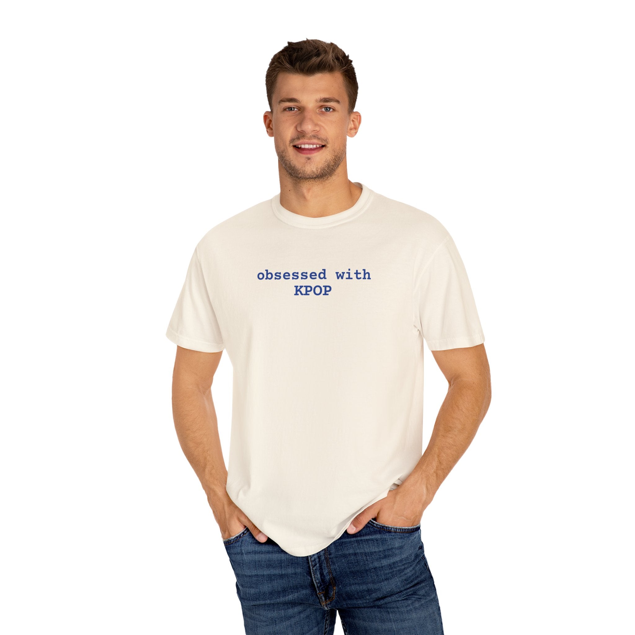 KPOP Obsessed Unisex T-Shirt, Trendy Graphic Tee, Cool Music Lover Gift, Casual Fashion, Perfect for Concerts & Everyday Wear