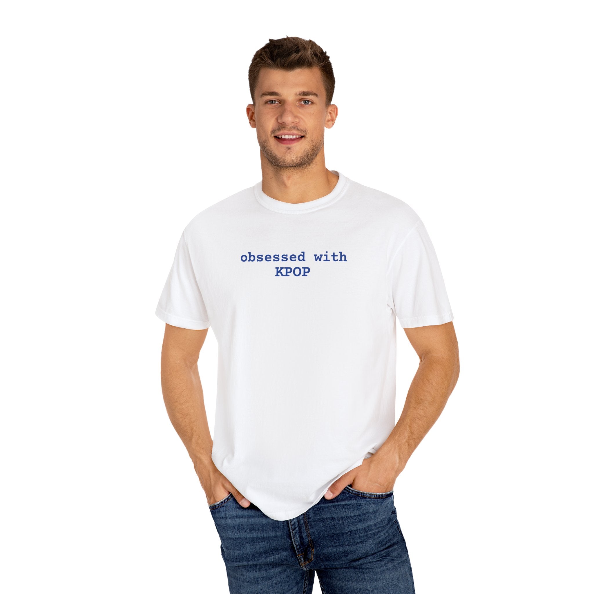 KPOP Obsessed Unisex T-Shirt, Trendy Graphic Tee, Cool Music Lover Gift, Casual Fashion, Perfect for Concerts & Everyday Wear