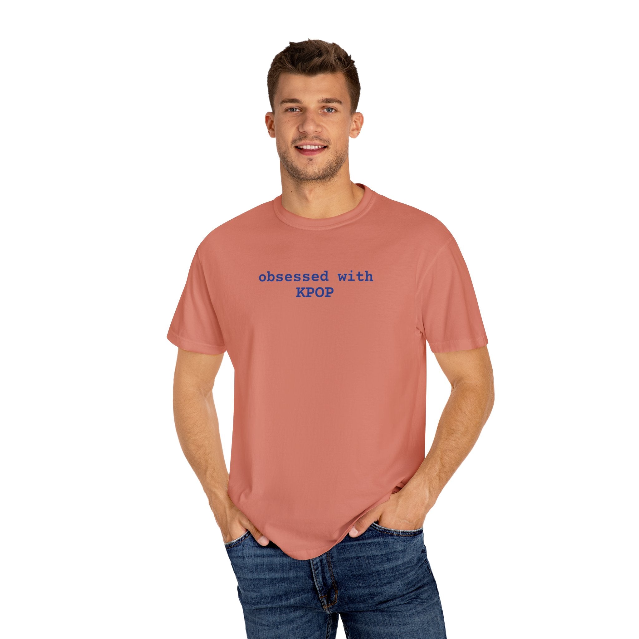 KPOP Obsessed Unisex T-Shirt, Trendy Graphic Tee, Cool Music Lover Gift, Casual Fashion, Perfect for Concerts & Everyday Wear
