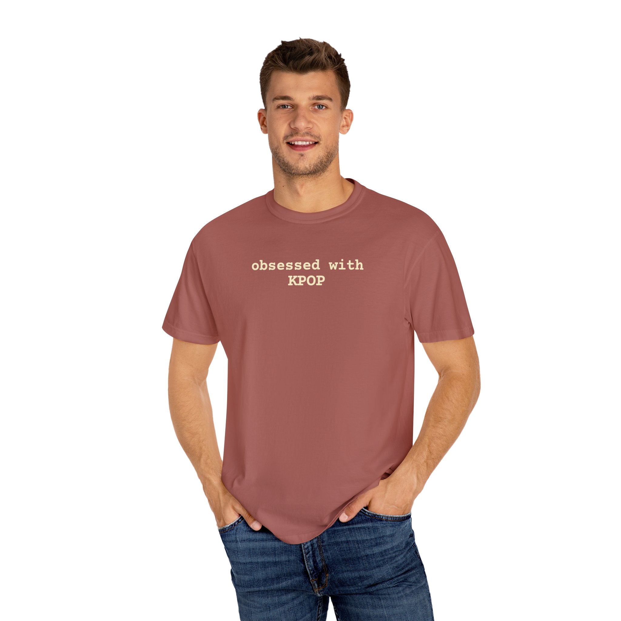 KPOP Obsessed Unisex T-Shirt, Trendy Graphic Tee, Cool Music Lover Gift, Casual Fashion, Perfect for Concerts & Everyday Wear