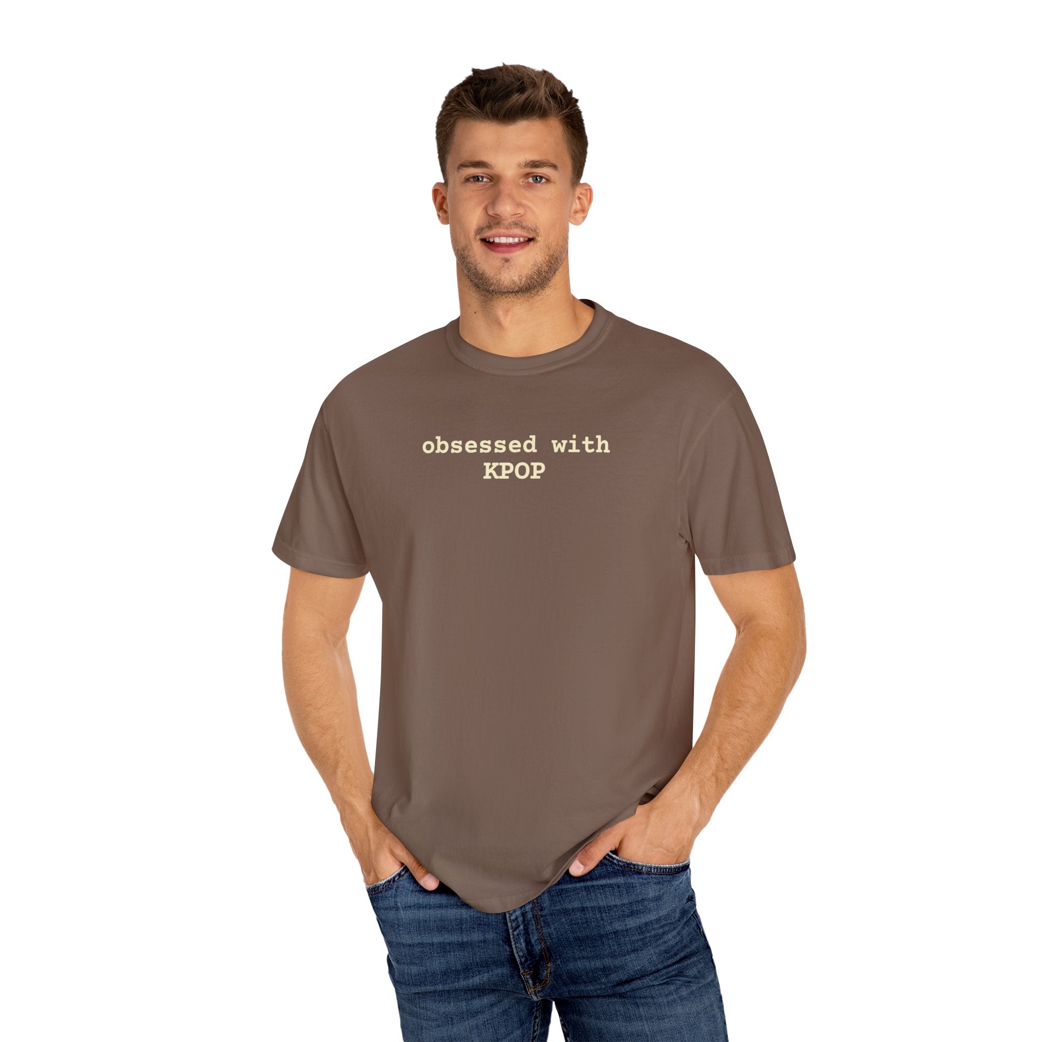 KPOP Obsessed Unisex T-Shirt, Trendy Graphic Tee, Cool Music Lover Gift, Casual Fashion, Perfect for Concerts & Everyday Wear