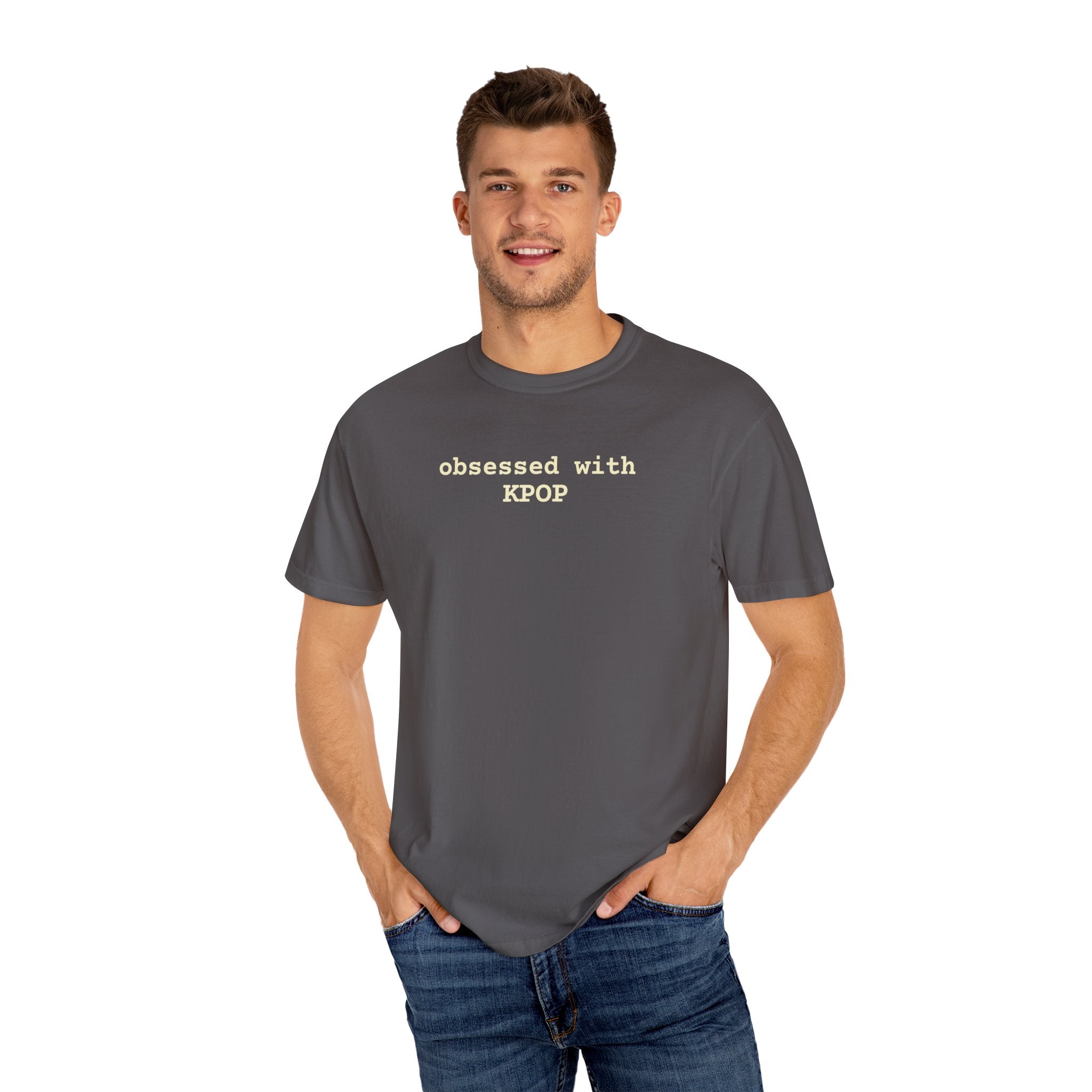 KPOP Obsessed Unisex T-Shirt, Trendy Graphic Tee, Cool Music Lover Gift, Casual Fashion, Perfect for Concerts & Everyday Wear