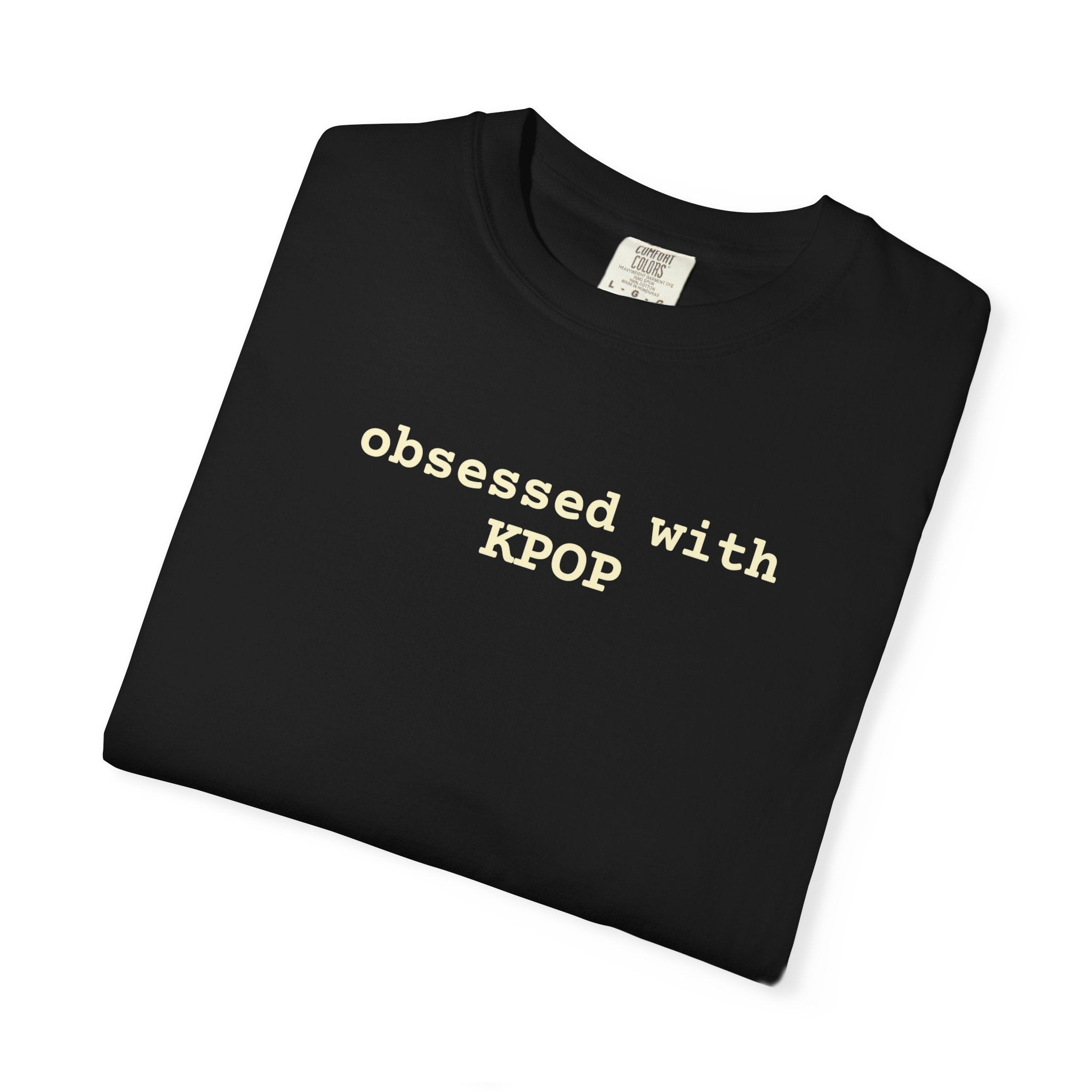 KPOP Obsessed Unisex T-Shirt, Trendy Graphic Tee, Cool Music Lover Gift, Casual Fashion, Perfect for Concerts & Everyday Wear